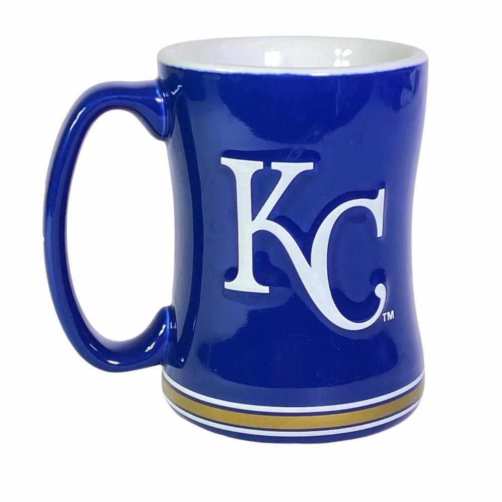 Kansas City Royals Mug Boelter Brands MLB Team Color Blue & White